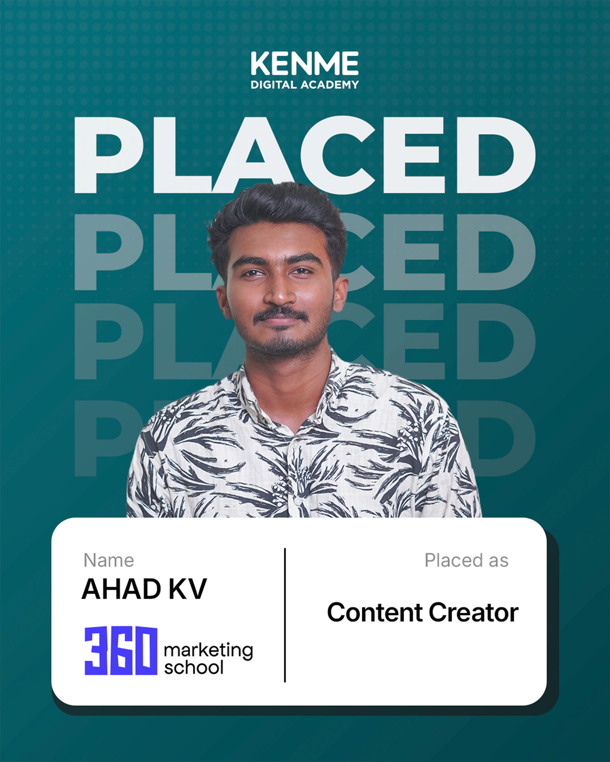 placement poster